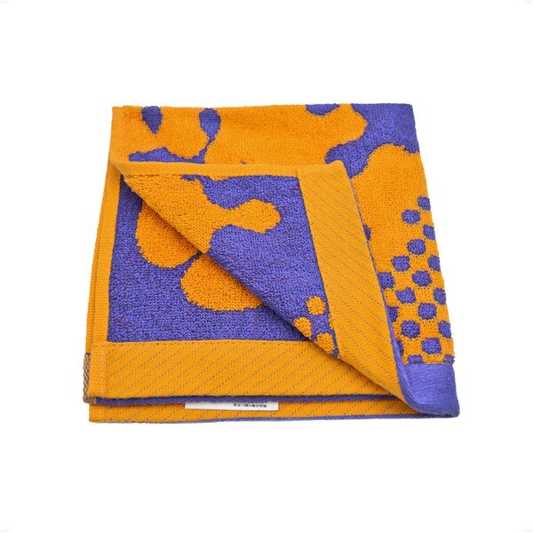 Butterfly Table Tennis - Palest Hand Towel - Orange - Folded - Inside